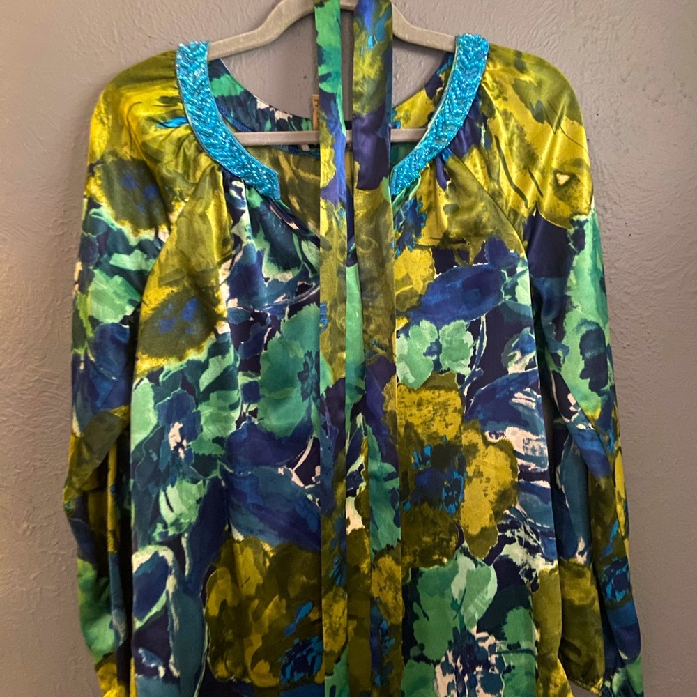 Floral Dress Blouse